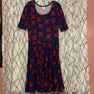 Lularoe XL Nicole Dress NWOT